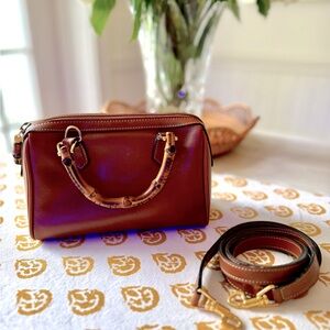 Vintage Gucci Mini Boston Bamboo Crossbody